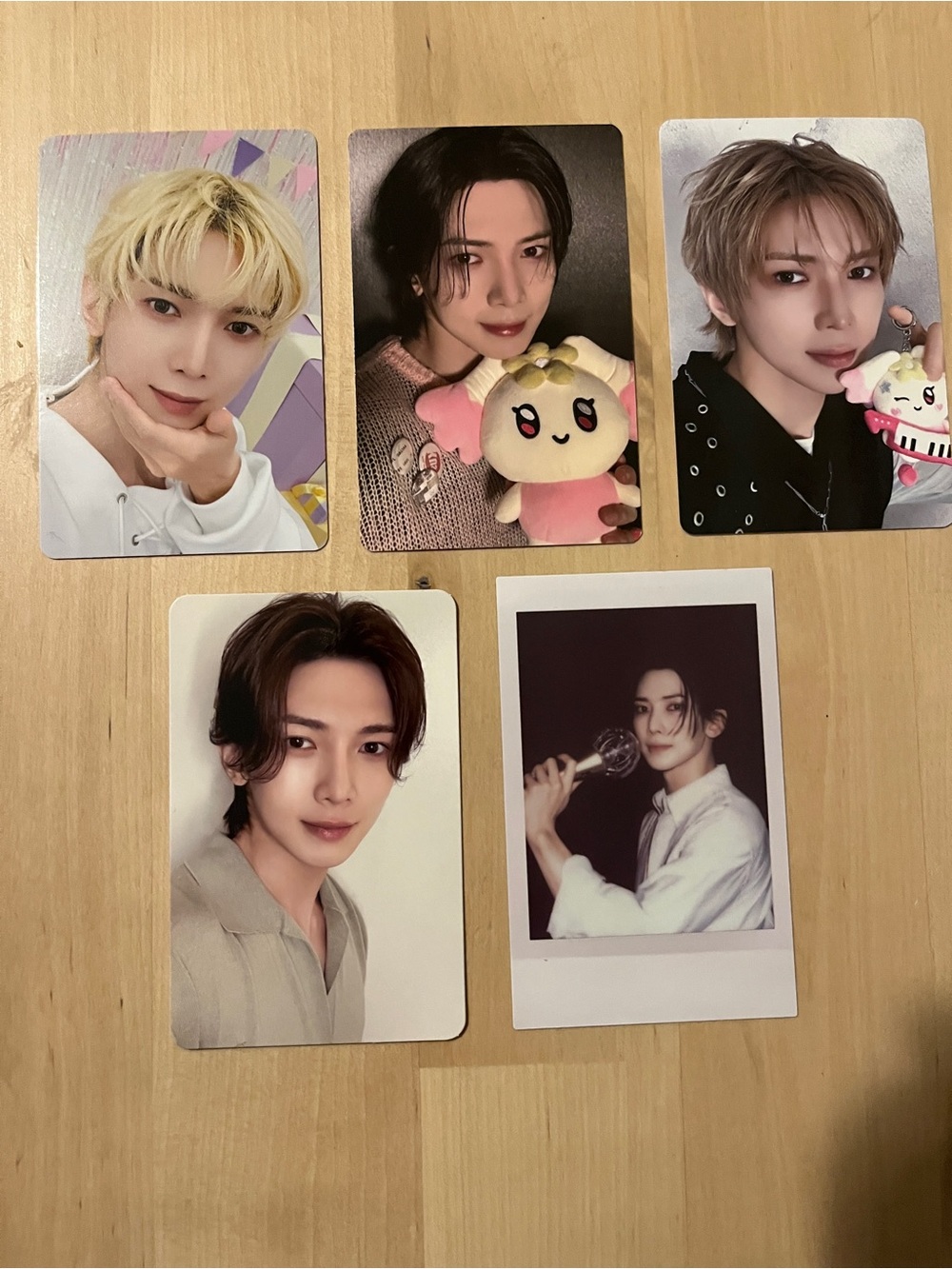 Set of 5 OFFICIAL Yeosang of Ateez photocards (set # 5)